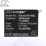 CS Battery For Alcatel TLp032B2 / TLp032BD / TLp032C2 Tablet Battery ALP310SL