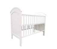 SENI DAYA Natalyst Angelcot  Solid Tropical Lamin /Meranti Wood 60 cm x 120 cm Baby Cot Package (FRE