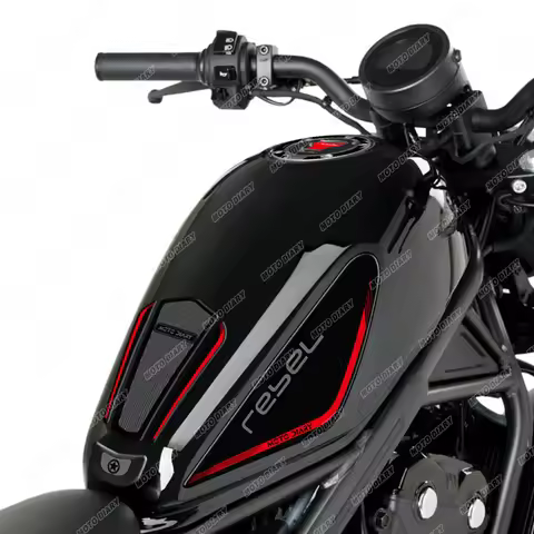 Rebel 300 500 Fuel Tank Pad Sticker 3D Gas Cover Protection Decals Waterproof For Rebel300 Rebel500 