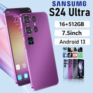 【ของแท้100%】โทรศัพท์มือถือ Sumsung Galaxy S24 มือถือ 5G 7.5HD+รองรับ2ซิม 16+512GB 36+58MP 4G/5G โทรศัพท์ Smartphone โทรศัพท์ถูกๆ Android 12.0 Mobile phone โทรศัพท์ถูกๆ รองรับทุกซิมการ์ดในไทย รับประกัน1ปี โทรศัพท์มือถือโทรศัพท์เล่นเกม เมนูภาษาไท CODมือถือ