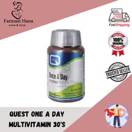 QUEST ONE A DAY MULTIVITAMIN 30'S