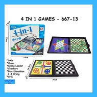 4 IN 1 BOARD GAME