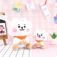 BTS BT21 Cute Stuffed Toy 20cm OFFICIAL Mini Seated Doll Pillow Plush Doll Tata Cooky Chimmy RJ Koya