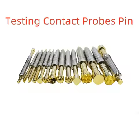 10Pcs Testing Contact Probes Pin PH-2A/2H/3A/3H/4A/4B/4D/4G/4H/6A/6D/6G 5A Retractable Spring Test P