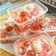 PPF - (10 Pcs) 200/250/300ML Microwavable Container With Lid l Bekas Kukus Kek Tahan Panas l Oven Mi
