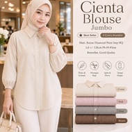 NEW CIENTA BLOUSE Original BY ATHAYA HIJAB TOP BLOUSE WITH ACTIVE BUTTONS, WRIST, WRIST, MATT RAYON 