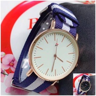 Ready Stock Geneva Jam Tangan Wanita Canvas Korea Fashion