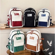 In 3 Days American Style Retro Backpack High Capacity Student Laptop Bag