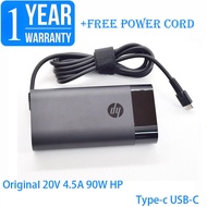 HP Spectre/Envy/Elitebook x360 x360 1040 G5 840r G4 Laptop 20V 4.5A 90W TYPE-C AC Power Charger