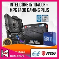 P.W.P. Intel Core i5 10400F Processor + MSI Z490 Gaming Plus Motherboard