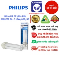 MASTER PL-C indirect compact fluorescent bulb 13W/830/4P 1CT/5X10BOX