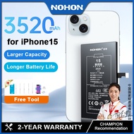 NOHON Battery แบตเตอรี่โทรศัพท์มือถือ For Apple iPhone 5S 7 8 Plus 6S 8Plus 7Plus 6Plus XS XR for iP