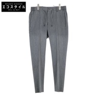 Jabs Archivio A5935 Gray Polyester MASACCIO Center Press Relax Pants Size 46