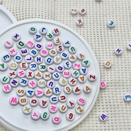 Alphabet Beads: Rainbow Circles