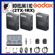 GODOX MOVIELINK II M2 WIRELESS MICROPHONE (2TX+1RX)