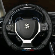 Denting Mas Terang Steering Wheel Cover D Shap SUZUKI All Ertiga, Xl7 Carbon Flat Bottom Flat