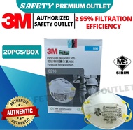 [ORIGINAL] 3M 8210 N95 Particulate Respirator - 1 Box(20Pcs) N95 Face Mask N95口罩 3M Respirator