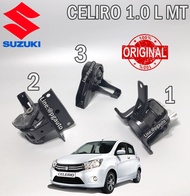 เซตสุดคุ้ม!!! ยางรองแท่นเครื่อง เกียร์ SUZUKI CELERIO 1.0 L เกียร์ธรรมดา MT (3 ตัว) / รูปจริง