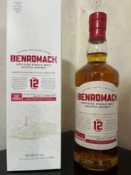 Benromach 12 Cask Strength Single Malt Scotch Whisky 700ml 60.3%