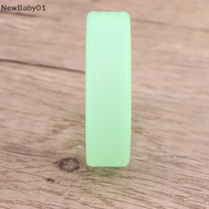 NE  8Pcs Silicone Luminous Green Luggage Wheels Protector Noise Wheels Guard Cover Luggage Suitcase Wheels Protection Cover n
