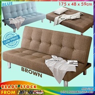 MHJ S18S Multifunction 2In1 Foldable Sofa Bed Nordic Style 2/3 Seater Thickened Cushion Soft &amp; Comfortable Perabot