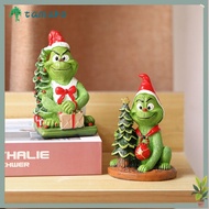 TAMAKO Grinch Statue, Crafts Merry Christmas Grinch Figure, Resin Scene Model Grinch Ornament