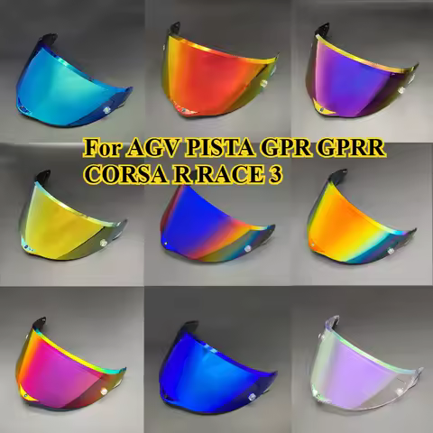 Motorcycle Helmet Visor for AGV PISTA GPR GPRR CORSA R RACE 3 Anti-UV Dustproof Helmet Lens Helmet A