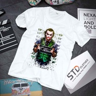 Men's short-sleeved round neck T-shirt with 3D Chill print, smooth and cool 4-way Joker print CZ04