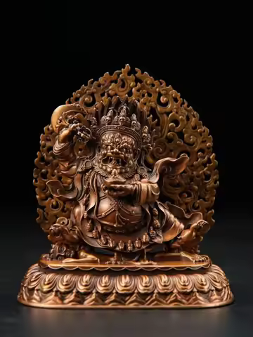 Seiko Gaju Pie Full Body Robe, Red Copper Robe, Black Robe, King Kong, Two-Arm Mahakala