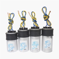 CBB65 Capacitor 10UF 11UF 13UF 15UF 18UF Original Starter Capacitor For Washing Machine Repair Parts