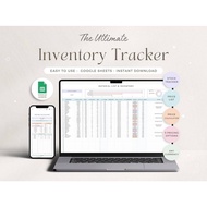 Inventory Tracker Spreadsheet Small 2026 Digital Planner Business Inventory Inventory Tracker Manage