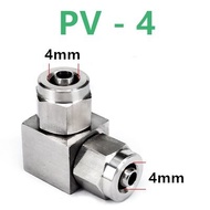 KPV Quick Torsion Joint Metal Pneumatic Joint OD 4 6 8 10 12 14 16MM Hose Elbow Fitting Quick Air PV Joint