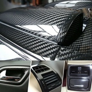 30*152cm Car 7D Sticker Waterproof Carbon Fiber Vinyl Car Wrapping Film Sticker Decal PVC Unviersal 