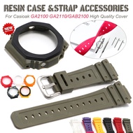 Silicone Watch Strap For Casioak GA2100 GA2110 Rubber Case Bezel Quality And Replacement For GAB2100