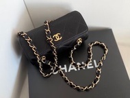 Chanel Gold CC logo Vintage Satin Bag Chanel CC Logo 絲綢圓筒手袋