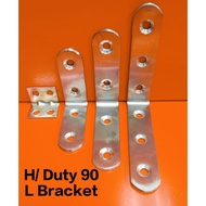 Heavy Duty SUS 304 Stainless Steel 90° Degree "L" Bracket/ Sesiku 90° Darjah "L" Braket