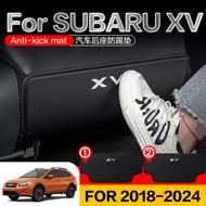 For SUBARU XV 2018 19 20 21 22 2023 Anti-dirty pad Accessories Car interior Air Conditioning Air Outlet Rear Seat anti kick pad