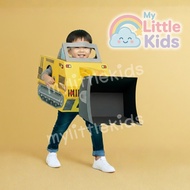 Fancy Dress 3D Paper BOX 3D DIY tractor Ambulance Police Car Set Cardboard Toys Children's Toys for 
