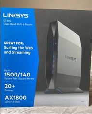 LINKSYS E7350 Dual-Band AX1800 WiFi 6 Router