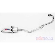 YYPANG Muffler Chamber Racing Black Small EX5/KLX150/P KR150RR RG RXZ TXR TZM Y125Z