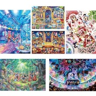 日本迪士尼 Disney Puzzle 砌圖 拼圖Tenyo迪士尼迪士尼鐳射閃光拼圖公主米奇500塊玩具