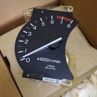 PROTON WIRA PUTRA SATRIA 1.5 1.6 1.8 AUTO METER RPM GAUGE TACHOMETER BLACK COLOUR 100% ORIGINAL MR17