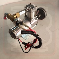 ปั๊มลมมินิตัดอัตโนมัติ จำนวน 1ชุด ปั๊มลมไฟฟ้า ขนาด 150psi DC12V ปั้มลมรถยนต์ ปั้มลมมอเตอร์ไซค์ ปั๊ม