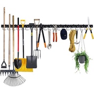 Storage storage Management Adjustable Garden Hanger Tool Wall 64inch garage garage Tool Management 6