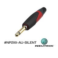 Neutrik Mono Jack Head Nutrile NP2XX-AU-SILENT