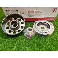 LC135 &amp; SRL110 &amp; SRL115 &amp; SRL115 FI CLUTCH HOUSING ASSY COMP, CLUTCH AUTO HOUSING SET WITH AUTO SHOE AND 1WAY BEARING..