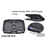 TINYTECH C018 4 FANS NOTEBOOK COOLER PAD WITH STAND (NB-C018)