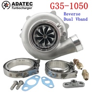 G35-1050 Reverse Turbo G-SERIES Performance Turbine Dual Ceramic Ball Bearing Billet Wheel 0.83/1.01