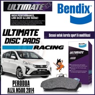 Bendix Ultimate Front  Brake Pad - Perodua Alza M500 2014 DB1820 ULT