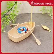 Mini Simulation Boat Children's Fishing Boat Miniature Fishing Boat Fishing Boat Model For Kids